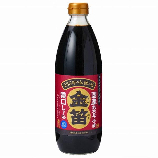 🔥残りわずか🔥1L×1個 笛木醤油 金笛 蔵づくり一番 濃口しょうゆ 0095