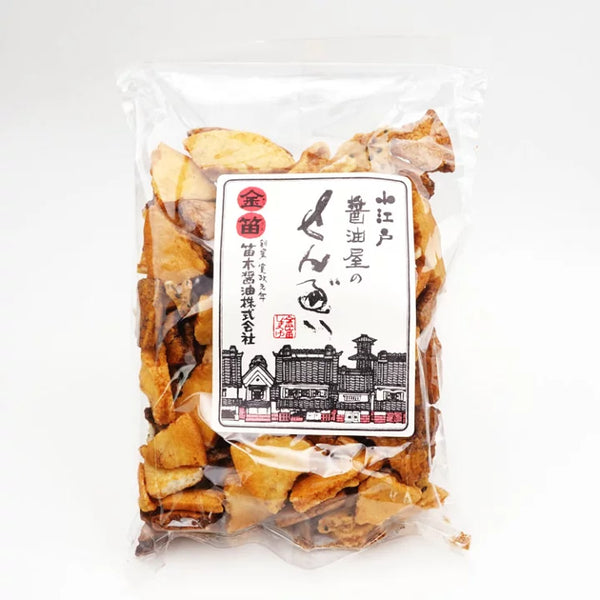 200g×1個 笛木醤油 金笛 醤油屋のせんべい
