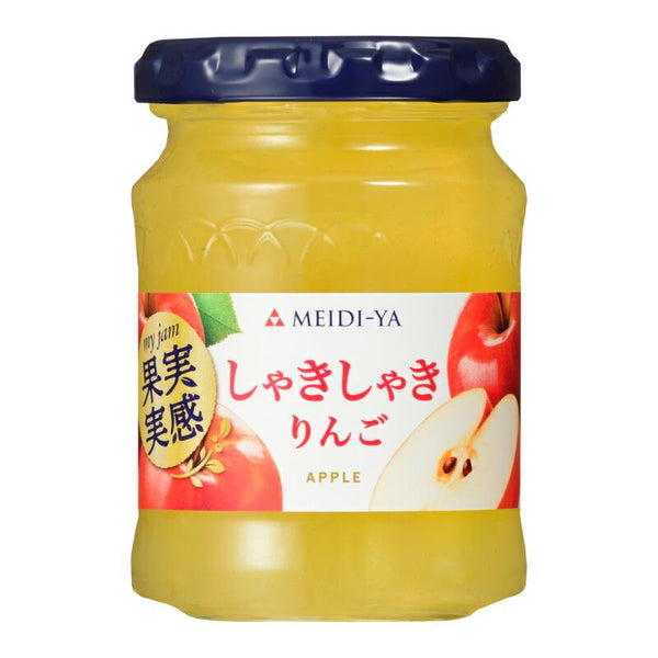 150g×1個 三菱食品 明治屋 果実実感 しゃきしゃきりんごジャム