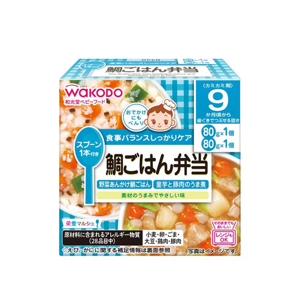 160g×1個 アサヒグループ食品 栄養マルシェ 鯛ごはん弁当