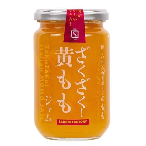 310g×1個 セゾンファクトリー ざくざく黄ももジャム 0095