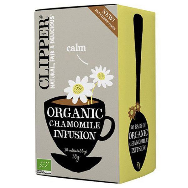 30g×1個 鈴商 クリッパー オーガニック ハーブティー カモミール 0095