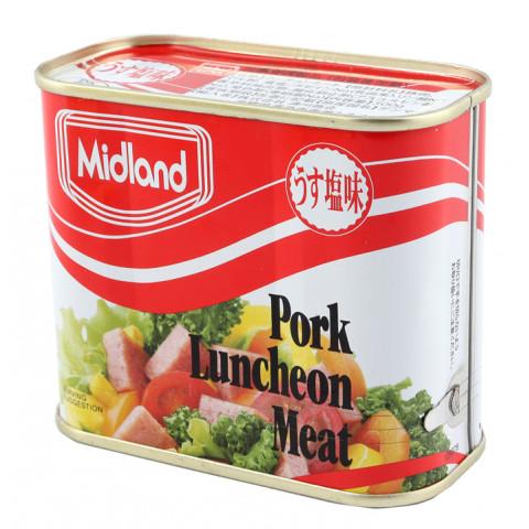 300g×1個 ミッドランド ポークランチョンミート うす塩味