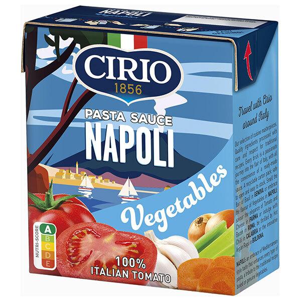 340g×1個 モンテ物産 チリオ パスタソース ナポリ トマト&ベジタブル