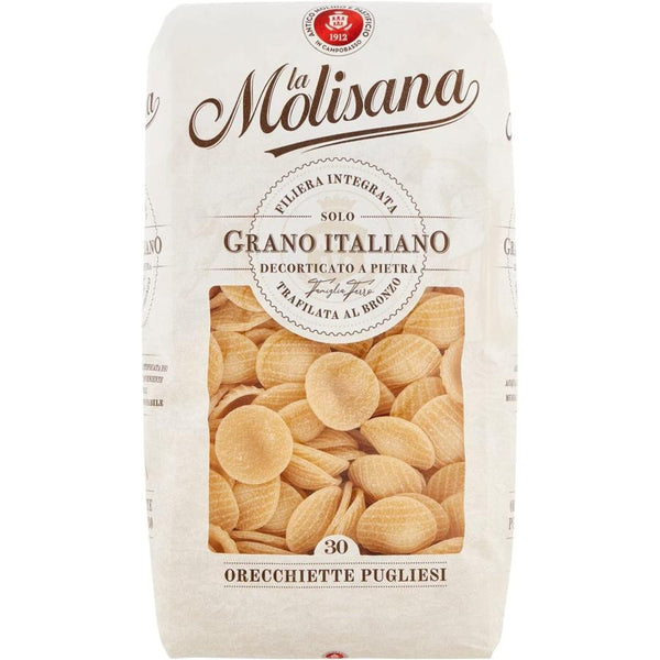 500g×1個 ラ・モリサーナ オレッキエッテ・プリエージ・リガーテ・ブロンズ