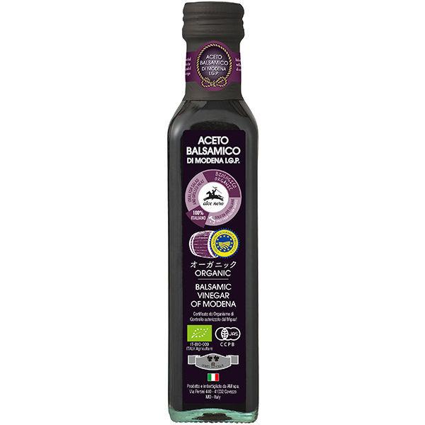 250ml×1個 日仏貿易 ALCE NERO（アルチェネロ） イタリア産 有機バルサミコ・ビネガー 0095