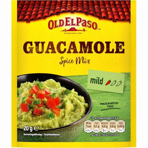 20g×1個 三菱食品(株 オールド・エルパソ グワカモーレシーズニング