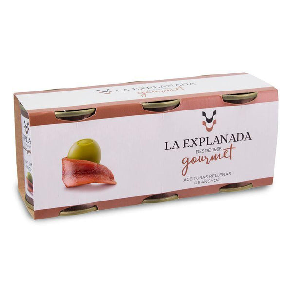 360g（120g×3個）×1個 ボーアンドボン エクスプラナーダ アンチョビ入りオリーブ 0095