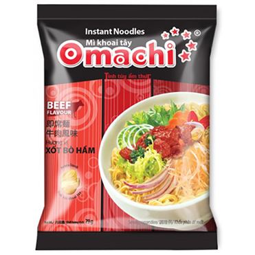79g×1個 オンガネジャパン オマチ インスタントヌードル ビーフ味