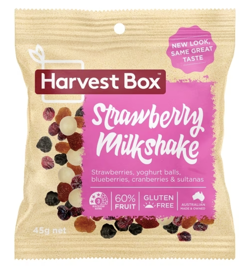 45g×1個 スナックパック ストロベリーミルクシェイク 0017