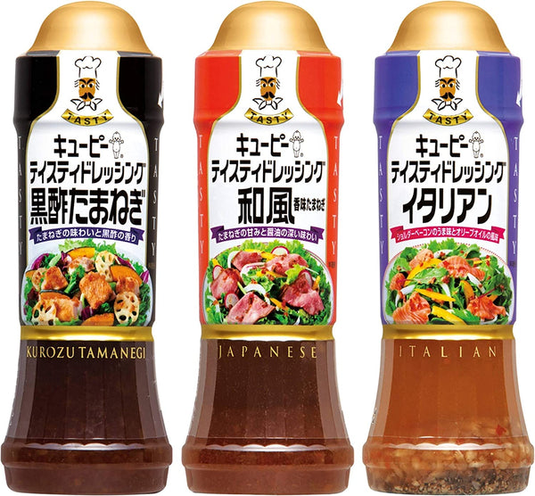 1個（3種×1個） キユーピー テイスティドレッシング 人気3種セット 2001