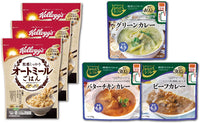 1個（1種×3個・3種×1個） ケロッグ 粒感しっかり オートミールごはん+からだシフト アソートセット 2001