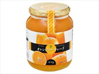 800g×1個 朝日 フルーツジャム オレンジマーマレード 0006