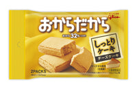 2個（1個×2袋）×1個 グリコ おからだから＜チーズケーキ＞ 0038