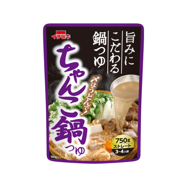 750g×1個 イチビキ ストレートちゃんこ鍋つゆ 2001