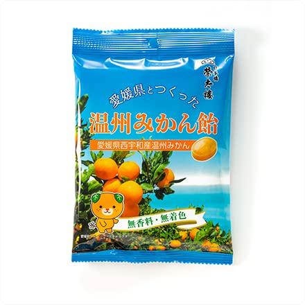 80g×1個 榮太樓 愛媛県とつくった温州みかん飴 2001