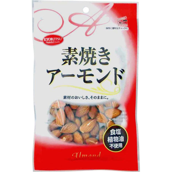 92g×1個 共立 素焼きアーモンド チャック付 2001