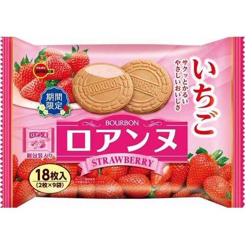 1個（18枚入） ブルボン ロアンヌ いちご 0038
