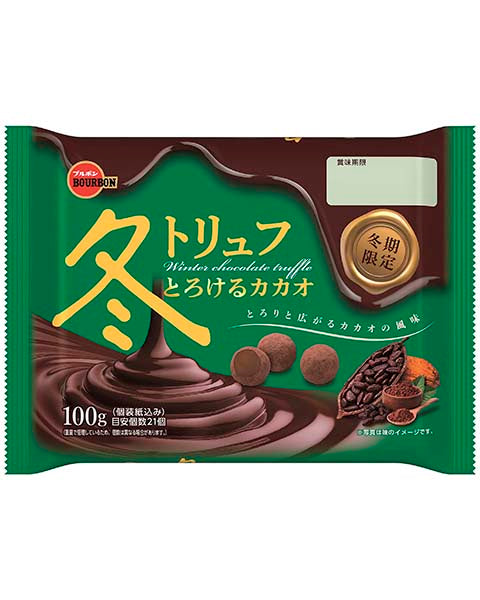 37g×1個 ブルボン 冬トリュフとろけるカカオ 0038
