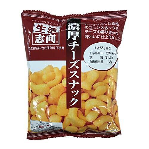 45g×1個 生活志向 濃厚チーズスナック 2001