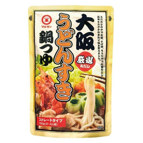 750g×1個 マルキン 大阪うどんすき鍋つゆ 2001