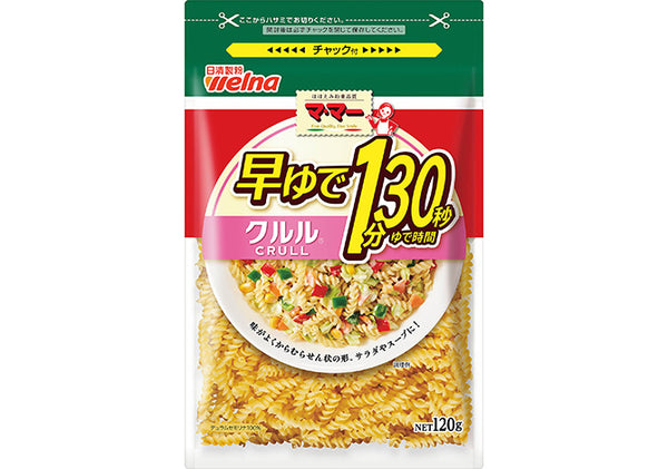 120g×1個 ママー 早ゆで1分30秒クルル 2001