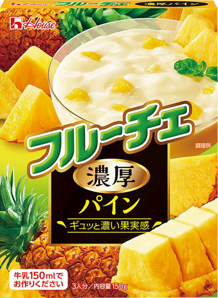 150g×1個 ハウス フルーチェ ＜濃厚パイン＞ 2001