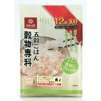 300g（25g×12個）×1個 はくばく 五穀ごはん 穀物専科 2001