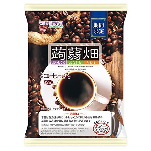 300g（25g×12個）×1個 マンナンライフ 蒟蒻畑コーヒー味 2001