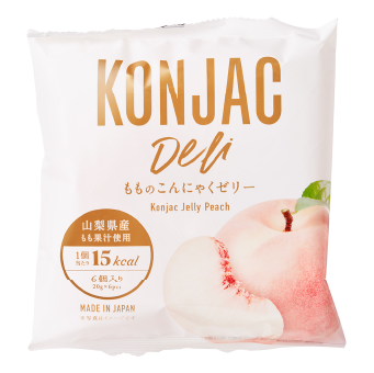 120g（20g×6個）×1個 IAフーズ もものこんにゃくゼリー 0038