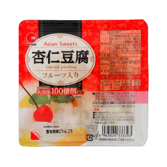 250g×1個 IAフーズ 乳酸菌入り杏仁豆腐 0038