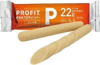 130g（65g×2個）×1個 丸善 PROFITささみプロテインバー コンソメ味 0038